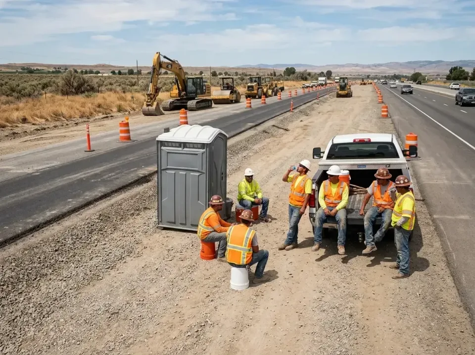 highway-road-construction-crew-007 — frequently asked questions, Porta Potty and Restroom Rentals in Carthage, MO